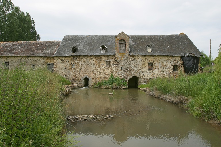 Moulin à farine et moulin à tan - la Motte, Saint-Jean-sur-Erve