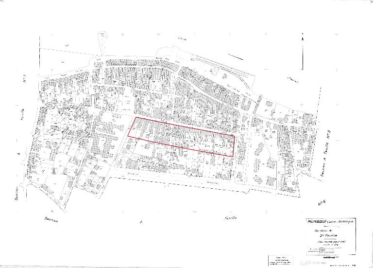 Lotissement concerté, 1 à 35 rue Pierre-Jubau ; 2 à 12 rue Pierre-Chevry ; 1 à 7 rue Pierre-Chevry, Paimbœuf