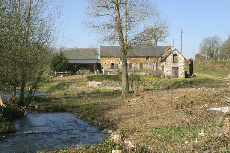 Ferme, actuellement maison - le Moulin-aux-Moines, Saint-Jean-sur-Erve