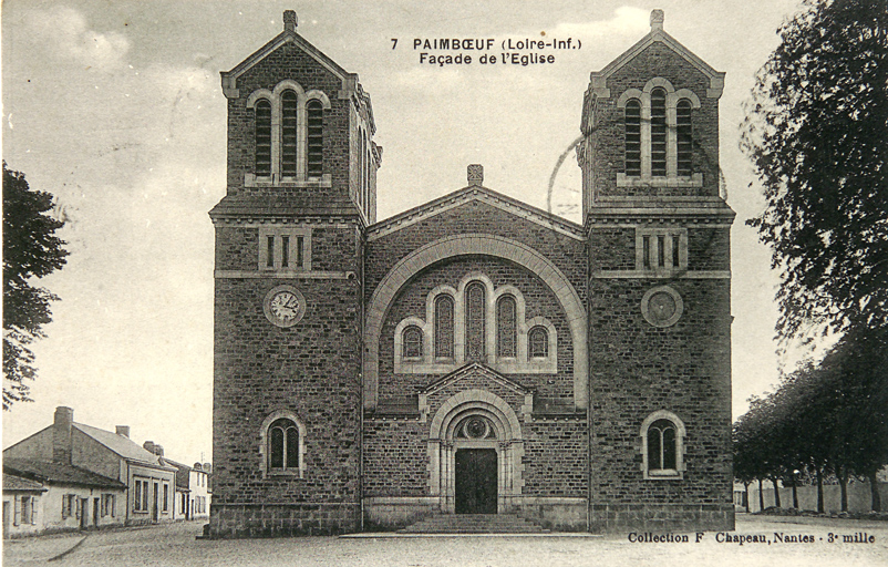 Église paroissiale Saint-Louis à Paimbœuf, place de l'Eglise