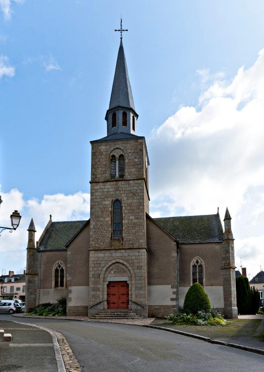 Église paroissiale Saint-Georges - place de l'église, Martigné-sur-Mayenne