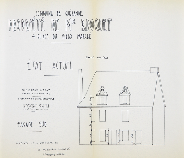 Maison dite du chanoine Théologal, dite de Balzac, 4 place du Vieux-Marché