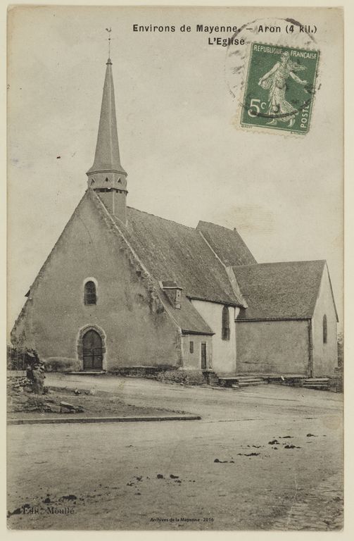 Église paroissiale Saint-Martin - place de l'Eglise, Aron