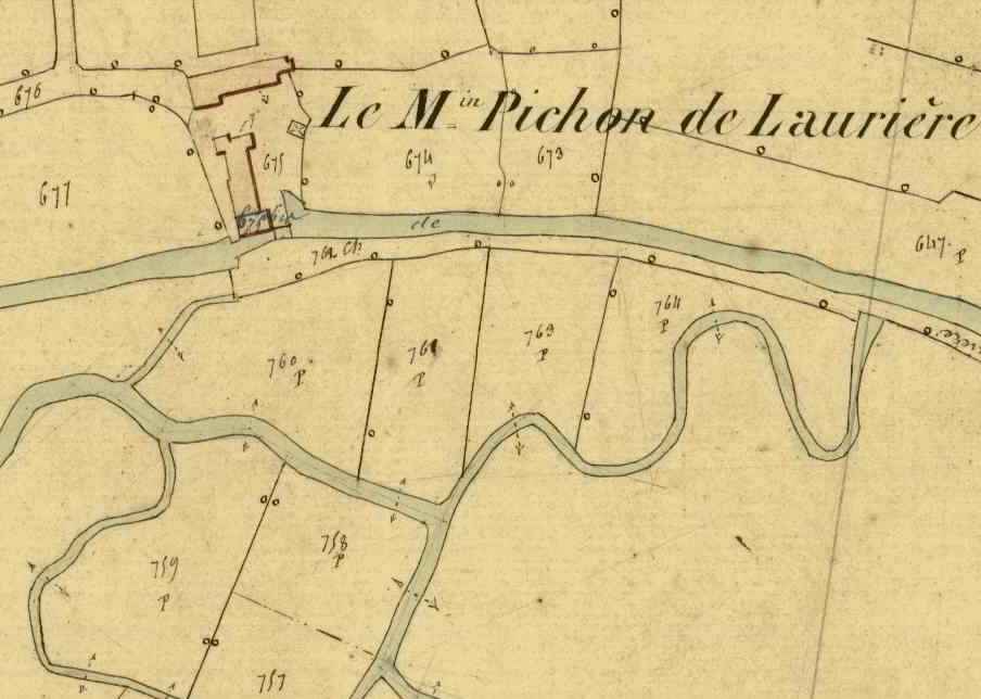 Moulin à eau dit Moulin Pichon de Laurière