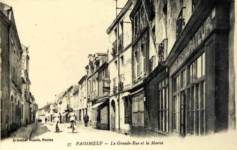 Îlot 6, 6bis, quai Boulay-Paty ; rue Pasteur ; 58 à 90 rue du Général-De-Gaulle, Paimbœuf