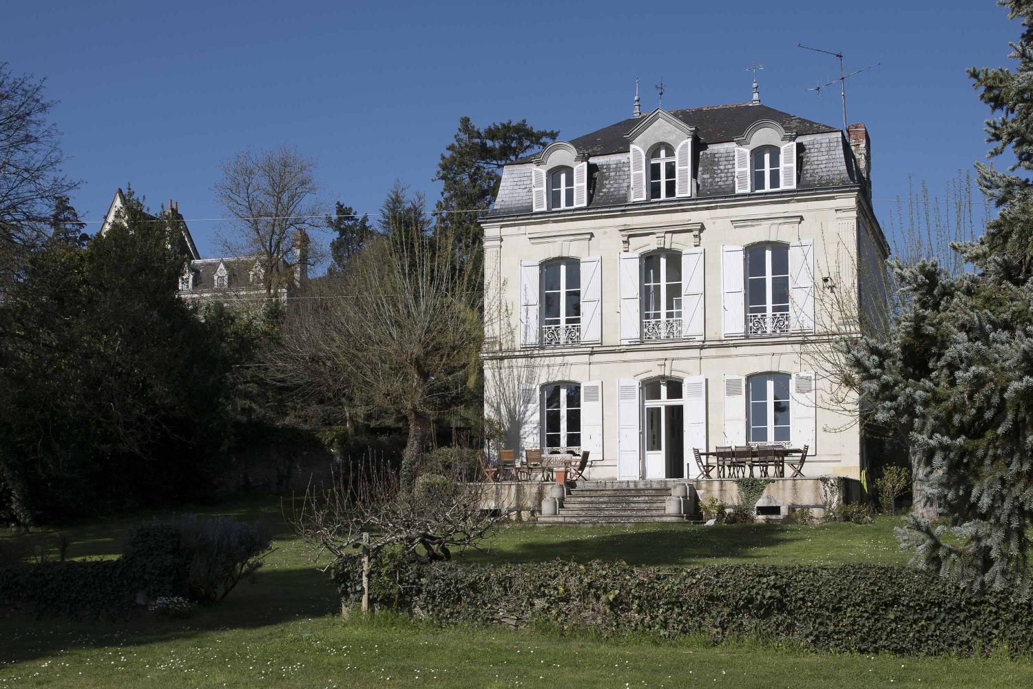 Les maisons de villégiature de la confluence Maine-Loire