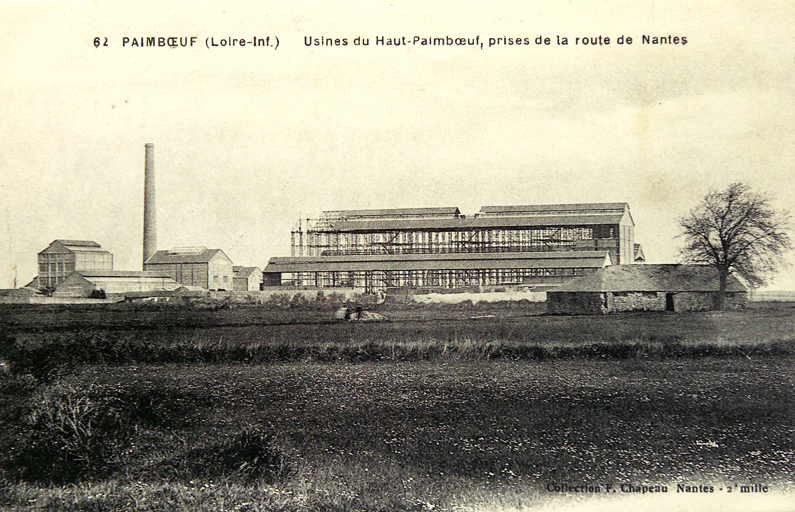 Usine dite usine Kuhlmann, rue Ferreol-Prezlin, Paimbœuf
