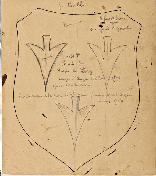 Ensemble de 2 verrières historiées : sainte Jeanne d'Arc entendant les voix, saint Antoine de Padoue contraint une mule à s'agenouiller devant l'hostie (baies 9 et 10) - Église paroissiale Saint-Martin, Cuillé