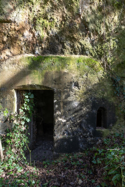 Ferme et habitat troglodytique, actuellement maison, la Haute Guénerie