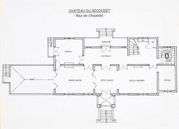 Demeure de villégiature dite château