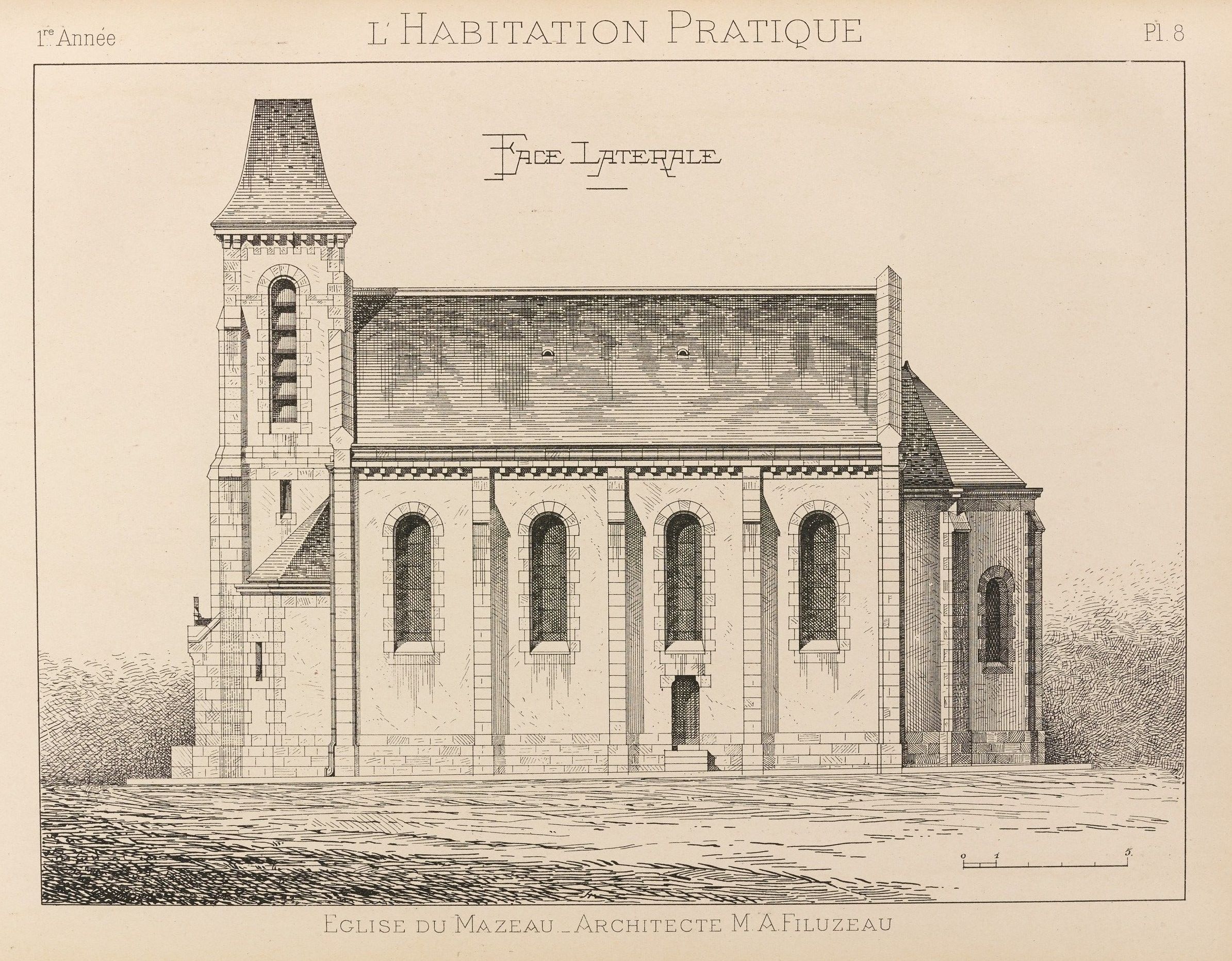 Eglise Notre-Dame de l'Immaculée Conception du Mazeau