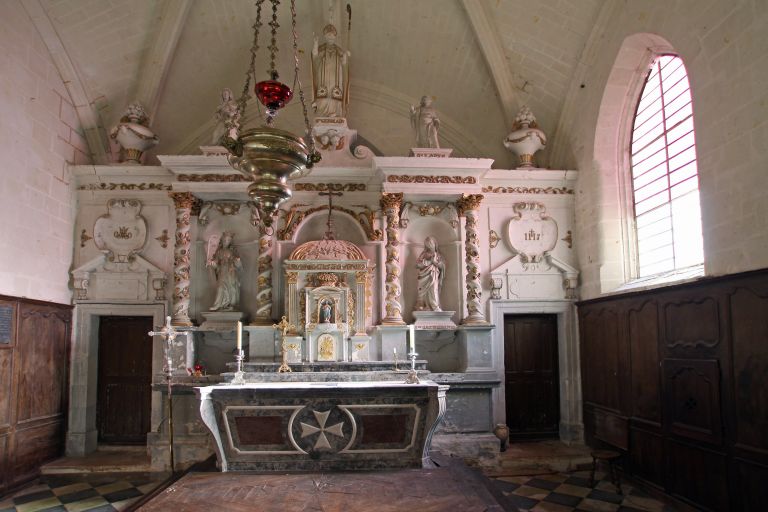 Retable du maître-autel et tabernacle