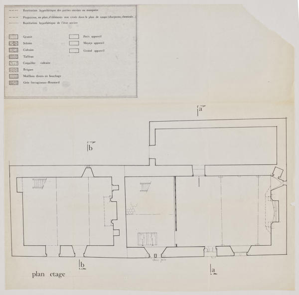 Manoir (?), ferme, actuellement maison, la Haute-Roche