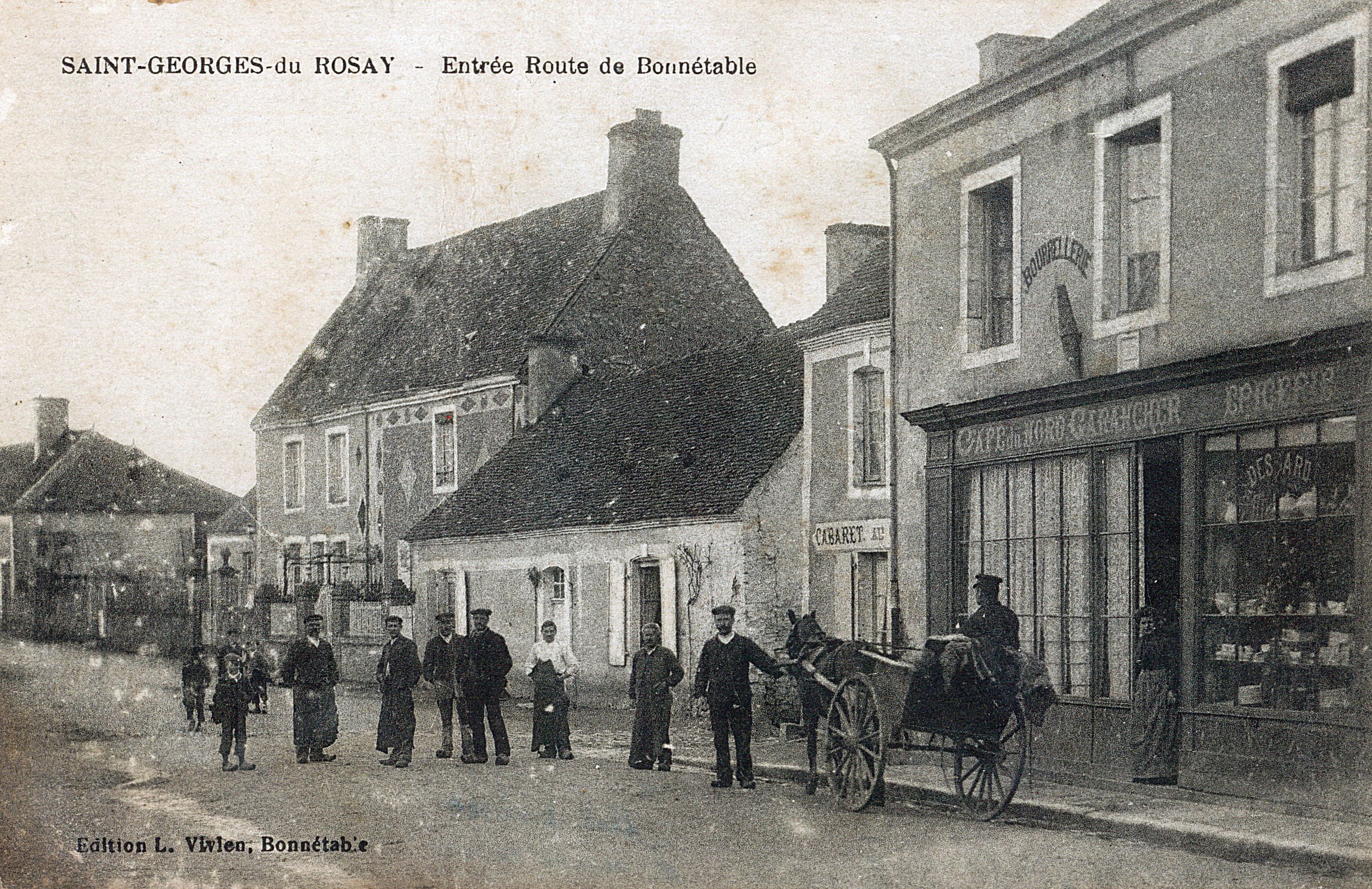 Maison, actuellement deux maisons 2, place de l'église et 2, rue de la Bosse.