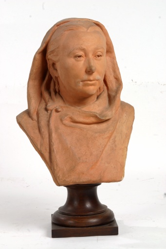 Statue (ronde bosse) : buste de Félicité Glétron - Collection Robert-Glétron
