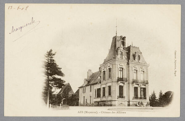 Manoir, puis demeure dite château (vestiges)