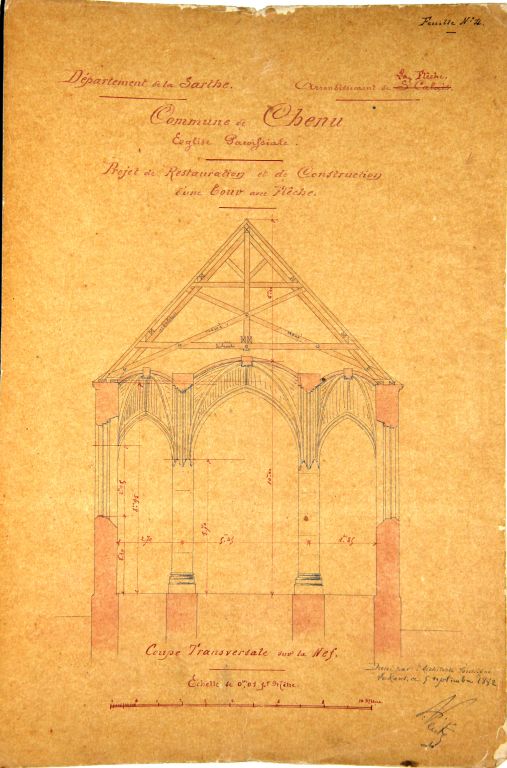 Église paroissiale Saint-Martin de Chenu