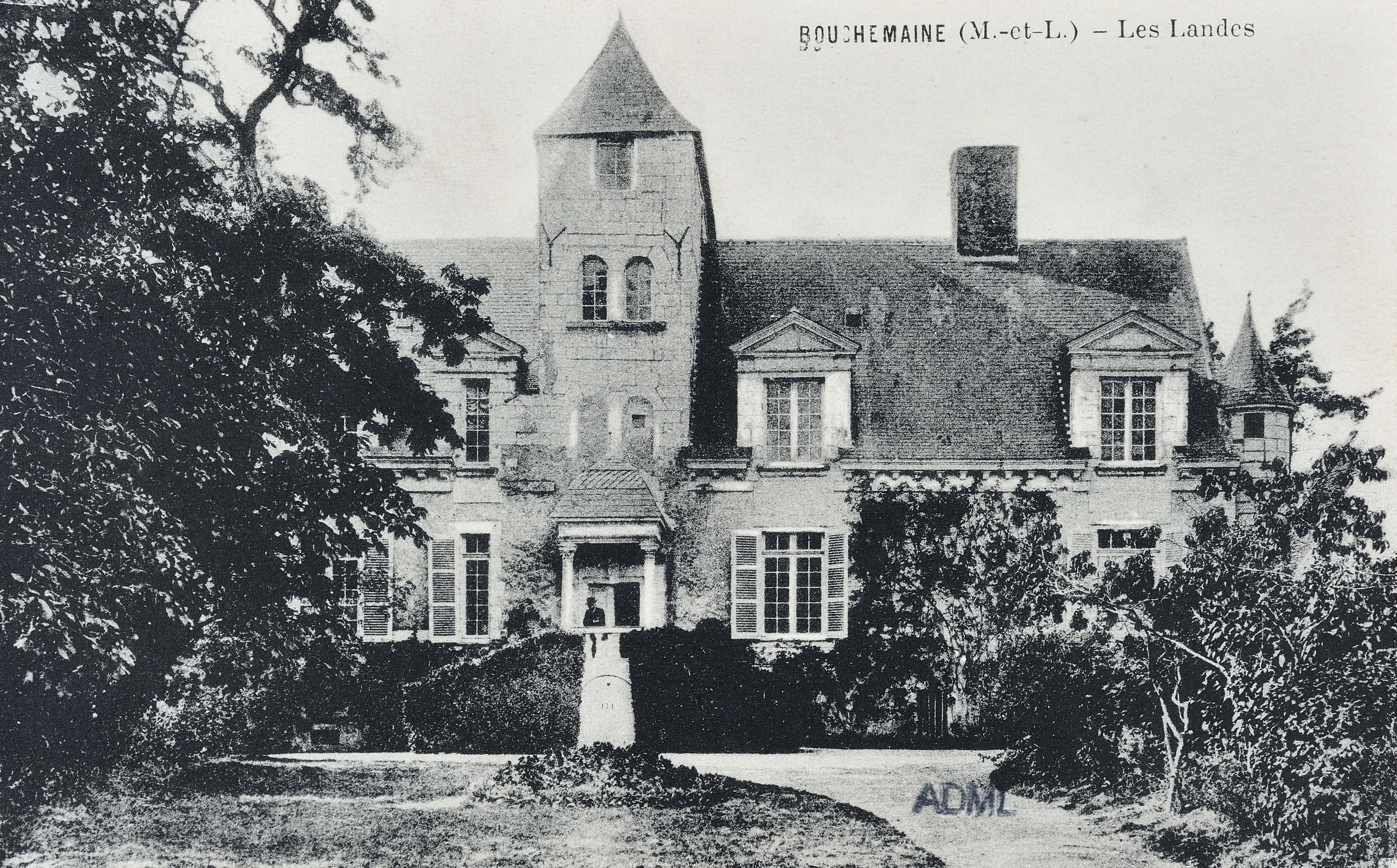 Manoir puis maison de maître des Landes