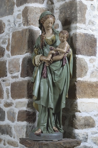 Statue : Vierge à l'Enfant n° 2