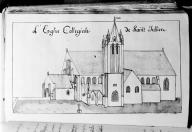 Collégiale Saint-Jean-Baptiste et Saint-Lézin puis Saint-Julien, puis pensionnat Saint-Julien