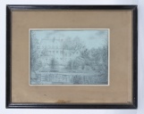 Dessin : château de Lesnières - Collection Robert-Glétron