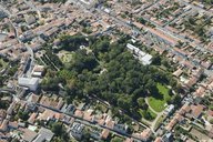 Jardin public, dit jardin Dumaine, rue de l'Hôtel-de-Ville