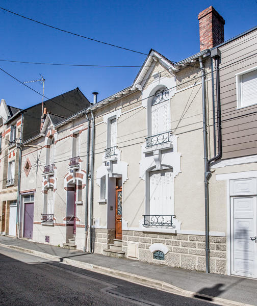 Maisons et immeubles du quartier de Saint-Pavin-des-Champs