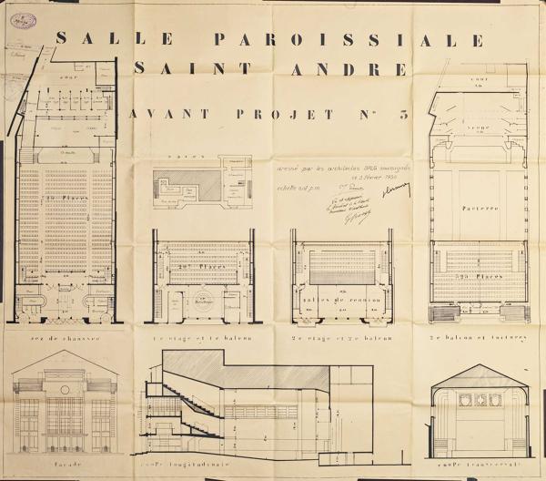 Équipements publics du quartier de Sainte-Croix du Mans