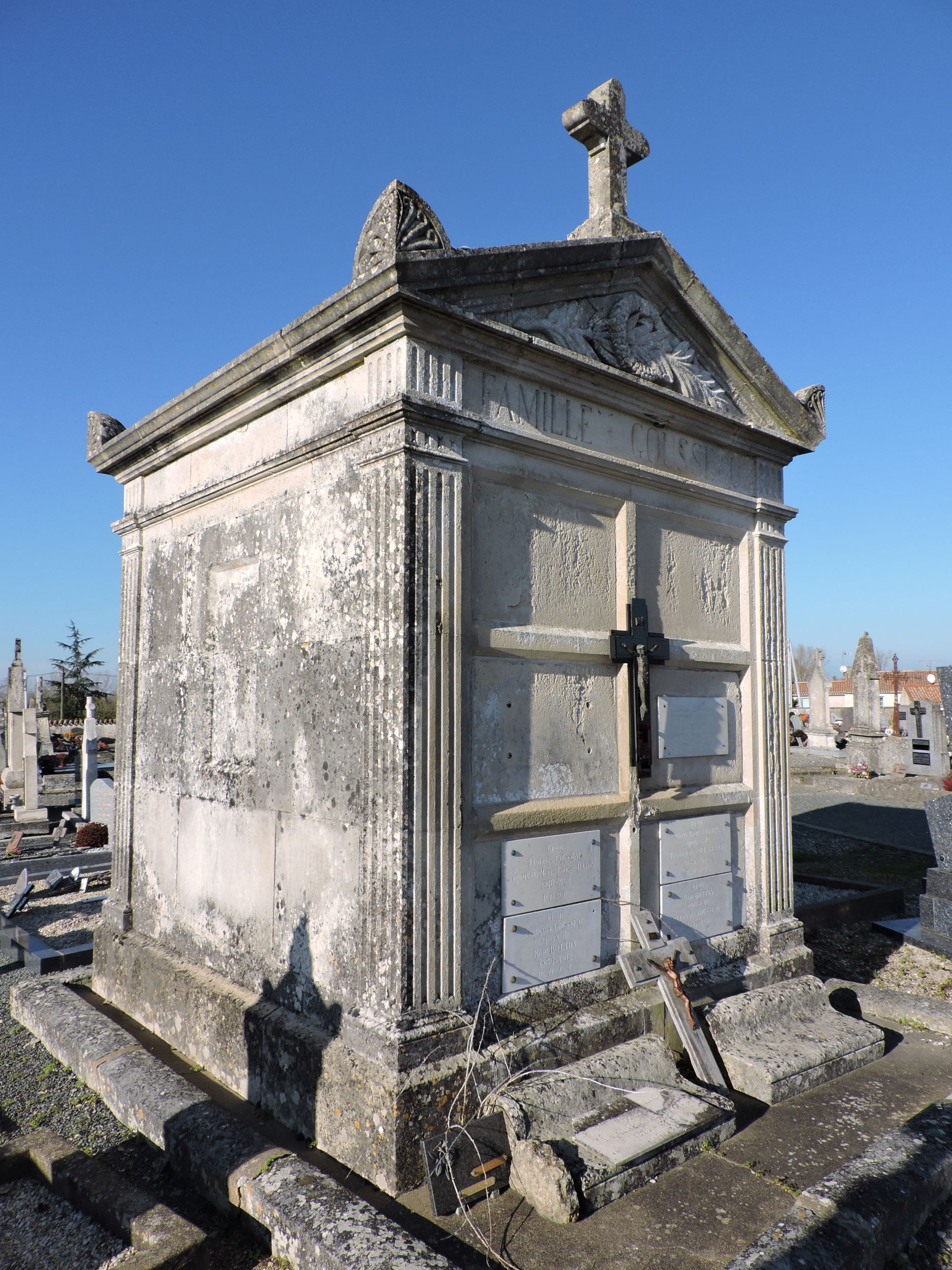 Chapelle funéraire de la famille Gousseau