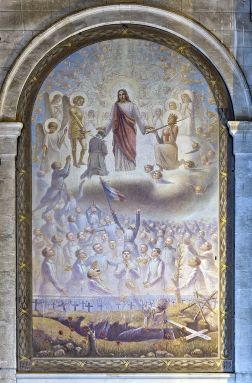 Monument aux morts, église paroissiale Saint-Louis de La Roche-sur-Yon