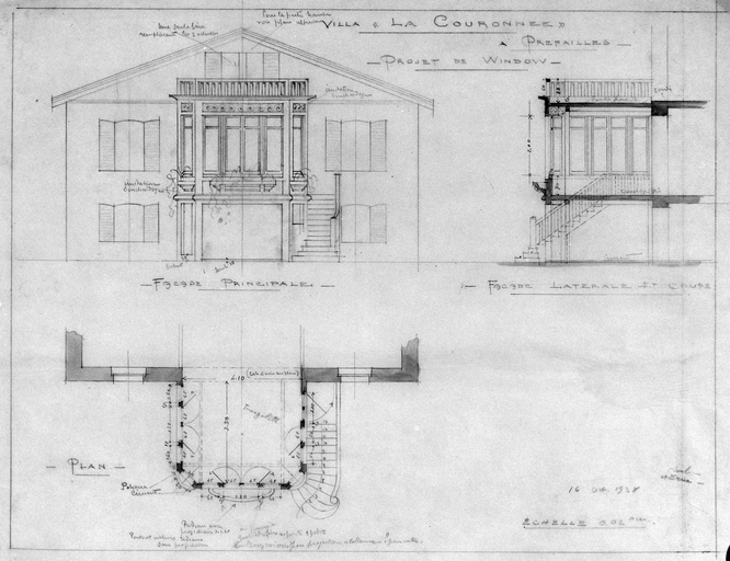 Maison de villégiature balnéaire dite la Couronnée,15 corniche du Pilier