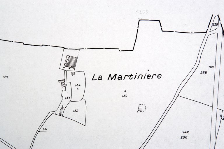 Ferme, actuellement haras - la Martinière, Saint-Léger