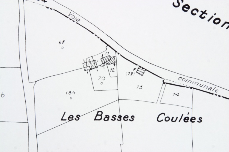 Écart de Frilouze, actuellement maison des Basses Coulées - Blandouet