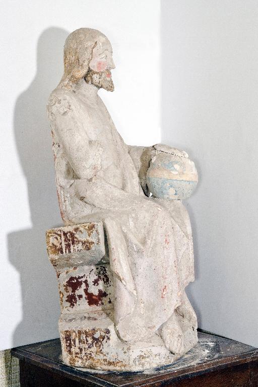 Statue : Saint Sauveur - Prieuré puis presbytère, La Rouaudière