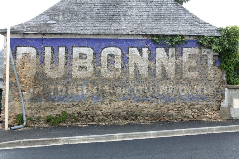 Peinture monumentale : publicité Dubonnet