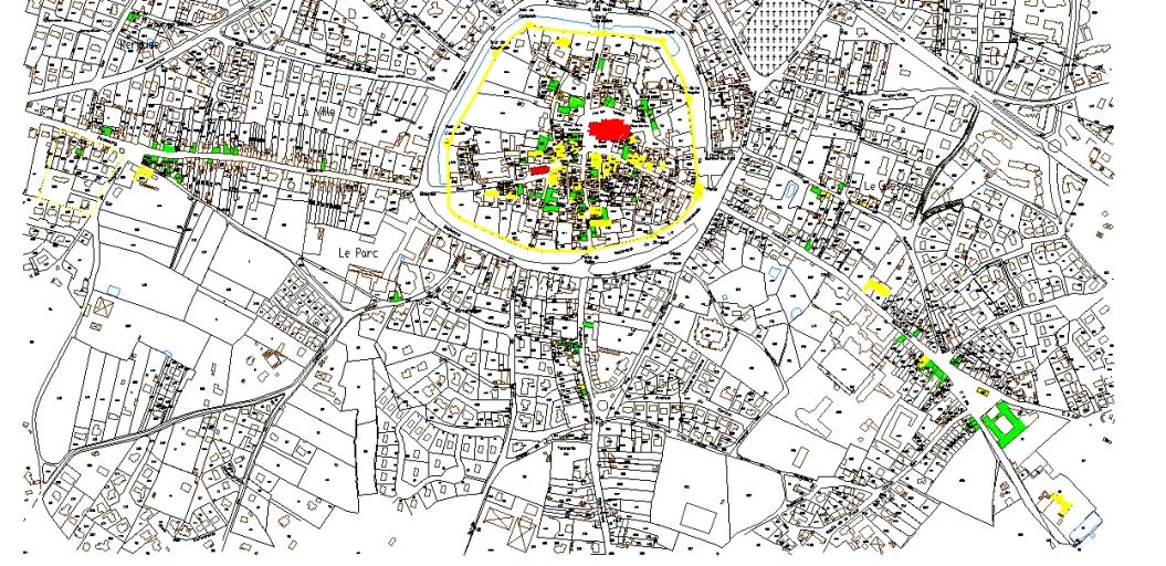 Évolution urbaine et historique de Guérande
