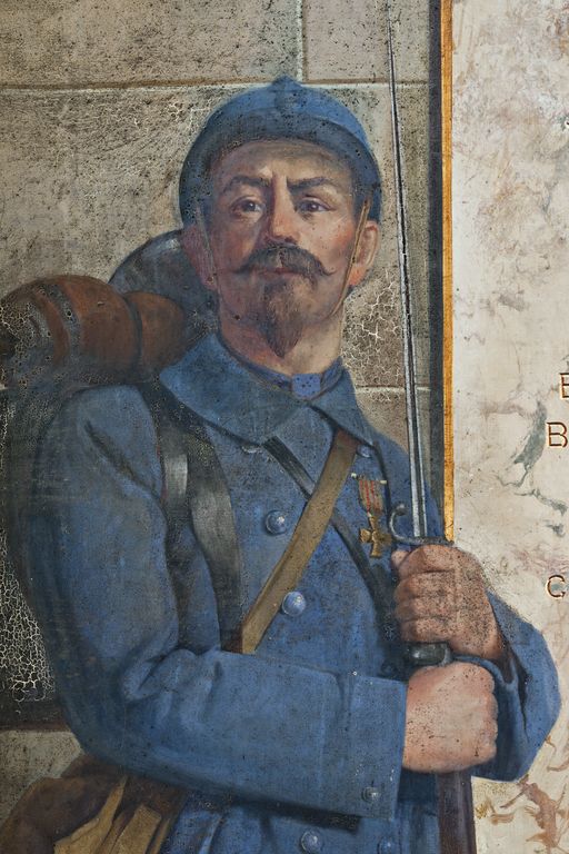 Monument aux morts, église paroissiale Saint-Pierre de Chanzeaux