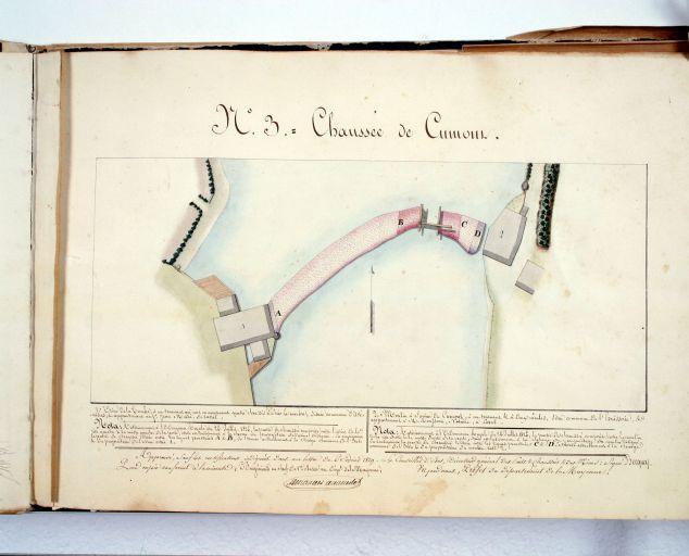 Site d'écluse de Cumont