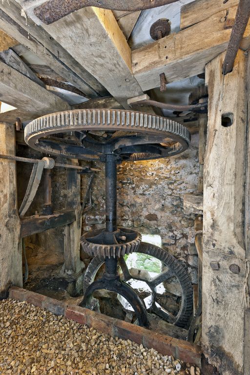 Les machines du moulin à farine de Haloppe