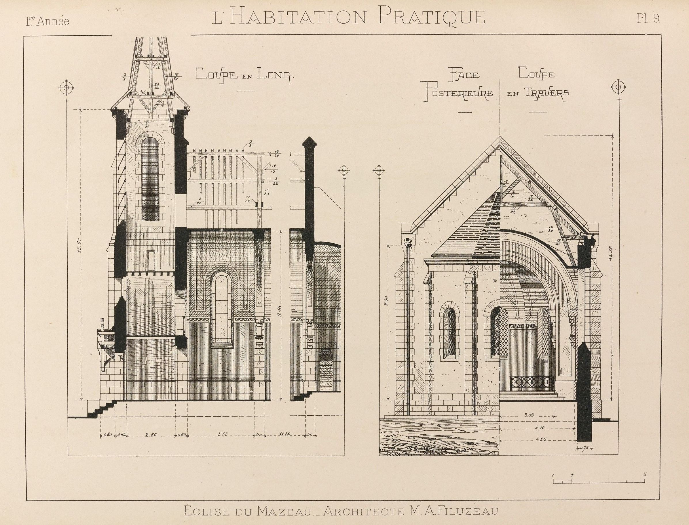 Eglise Notre-Dame de l'Immaculée Conception du Mazeau