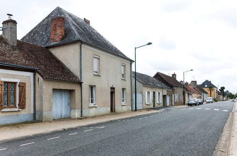 Le village d'Aulaines à Bonnétable.