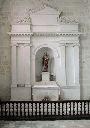 Ensemble des retables de l'église Saint-Martin