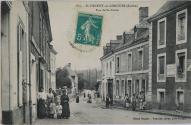 Rue de Saint-Pierre, actuelle rue Albert André (carte postée en 1909).
