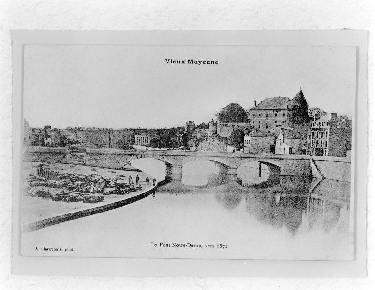 Pont de l'Impératrice, actuellement pont Notre-Dame