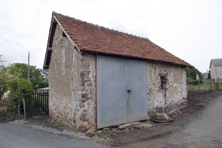 Maison, actuellement remise - rue de la Croix-Hubert, 3e maison, Blandouet