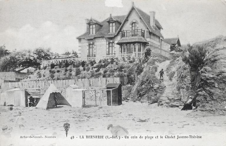 Maison de villégiature balnéaire dite Chalet Jeanne-Thérèse, puis villa Marcelli, 30 rue de l'Amiral-Gervais