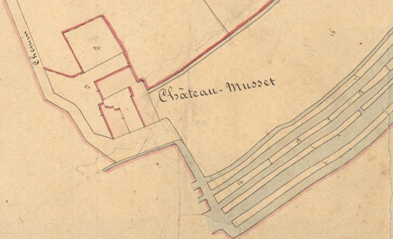 Ferme dite Château Musset, actuellement maison, 61 Château Musset