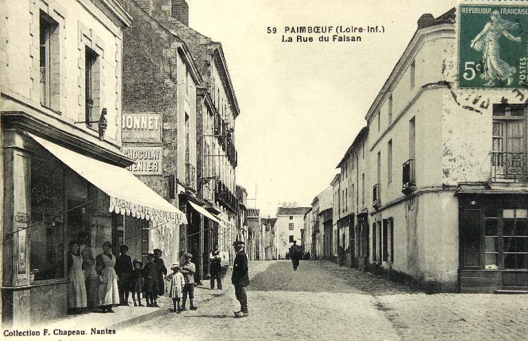 Hôtel de voyageurs, immeuble à logements, 85 rue du Général-De-Gaulle ; 26 rue du Faisan, Paimbœuf