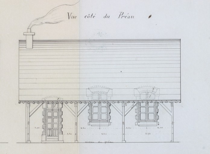 École de filles, puis école maternelle - 2-4 rue de la Poterie, Saint-Jean-sur-Erve