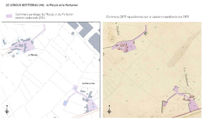 Les structures des "villages à communs"